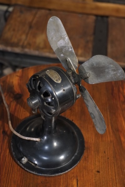 ventilateur ancien 1930 Marelli art deco